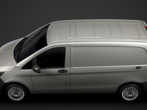 mercedes benz vito panel van l1 2019 3D Модель