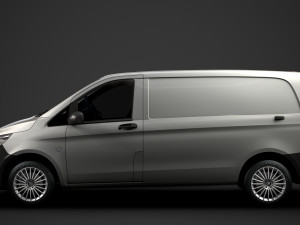 mercedes benz vito panel van l1 2019 3D Модель