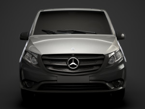 mercedes benz vito panel van l1 2019 3D Модель