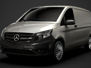 mercedes benz vito panel van l1 2019 3D Модель
