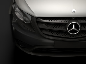 mercedes benz vito panel van l1 2019 3D Модель