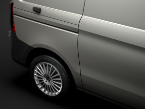mercedes benz vito panel van l1 2019 3D Модель
