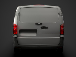 mercedes benz vito panel van l1 2019 3D Модель