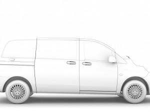 mercedes benz vito panel van l1 2019 3D Модель