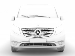 mercedes benz vito panel van l1 2019 3D Модель