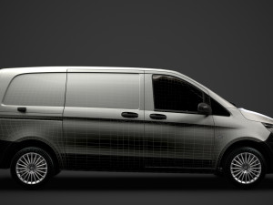 mercedes benz vito panel van l1 2019 3D Модель
