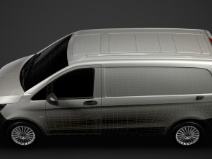 mercedes benz vito panel van l1 2019 3D Модель
