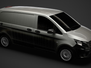 mercedes benz vito panel van l1 2019 3D Модель