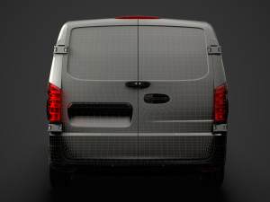 mercedes benz vito panel van l1 2019 3D Модель