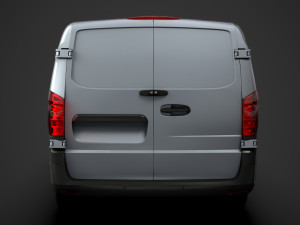 mercedes benz vito panel van l2 2019 3D 模型