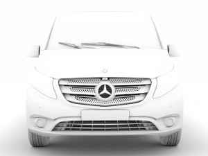 mercedes benz vito panel van l2 2019 3D 模型