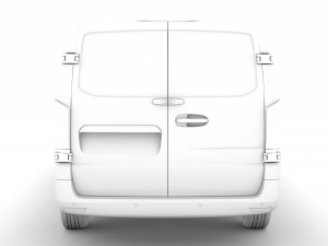 mercedes benz vito panel van l2 2019 3D 模型
