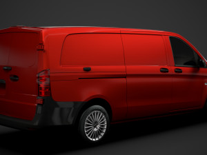 mercedes benz vito panel van l3 2019 3Dモデル