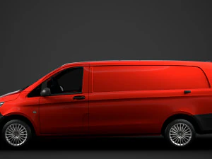 mercedes benz vito panel van l3 2019 3D Model