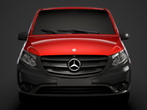 mercedes benz vito panel van l3 2019 3Dモデル