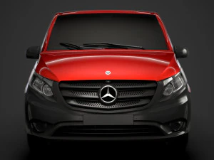 mercedes benz vito panel van l3 2019 3D Model