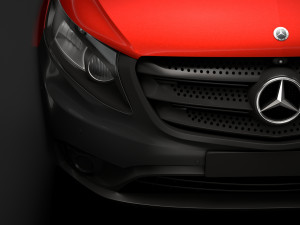 mercedes benz vito panel van l3 2019 3Dモデル