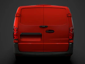 mercedes benz vito panel van l3 2019 3D Model