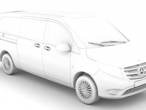 mercedes benz vito panel van l3 2019 3Dモデル