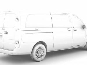 mercedes benz vito panel van l3 2019 3Dモデル
