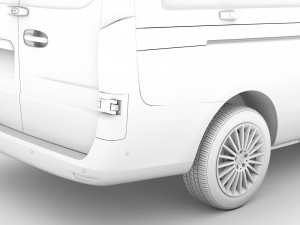 mercedes benz vito panel van l3 2019 3Dモデル