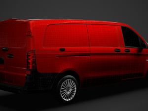 mercedes benz vito panel van l3 2019 3Dモデル
