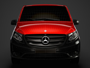 mercedes benz vito panel van l3 2019 3Dモデル
