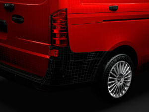 mercedes benz vito panel van l3 2019 3Dモデル
