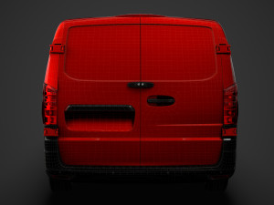 mercedes benz vito panel van l3 2019 3Dモデル