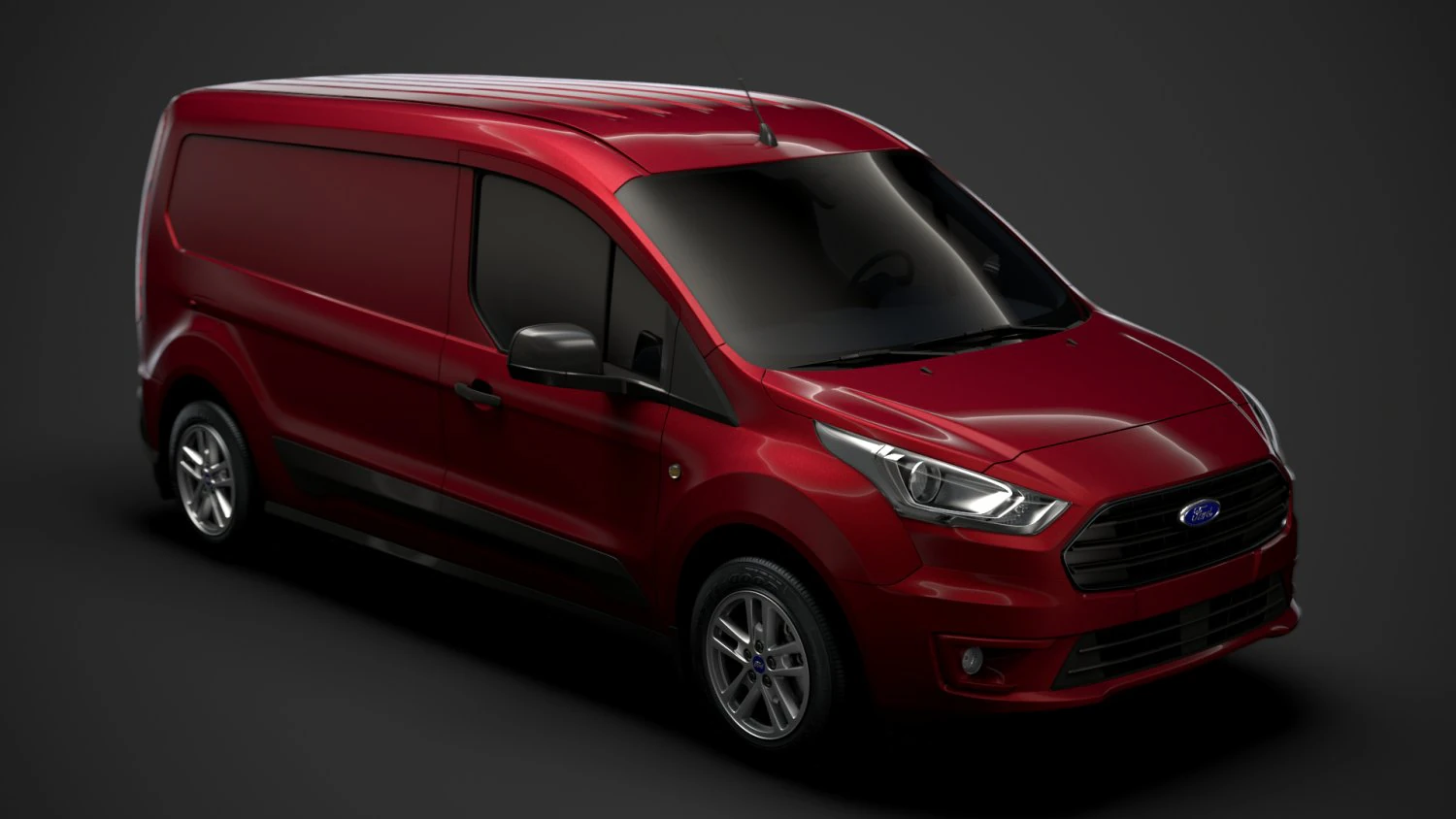 transit connect lwb 2020 3D Model .c4d .max .obj .3ds .fbx .stl .blend 