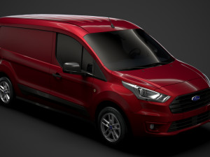 transit connect lwb 2020 3D Model