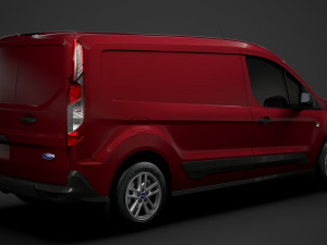 transit connect lwb 2020 3D मॉडल