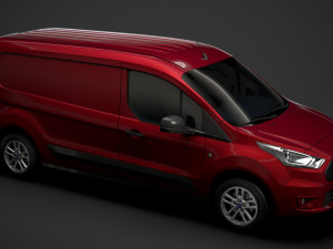transit connect lwb 2020 3D मॉडल