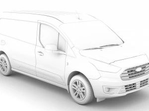 transit connect lwb 2020 3D Model