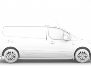 transit connect lwb 2020 3D मॉडल