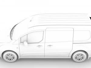 transit connect lwb 2020 3D Model