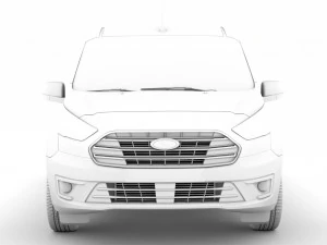 transit connect lwb 2020 3D Model
