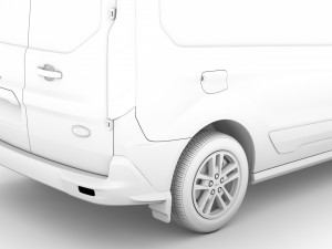 transit connect lwb 2020 3D मॉडल