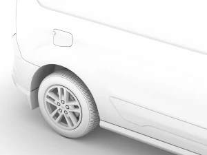 transit connect lwb 2020 3D Model