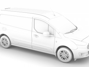 transit connect lwb 2020 3D मॉडल