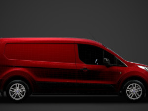 transit connect lwb 2020 3D मॉडल
