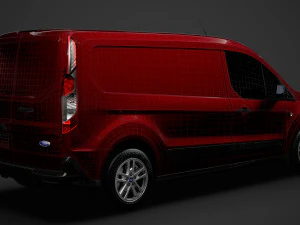transit connect lwb 2020 3D Model