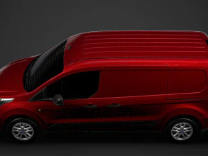 transit connect lwb 2020 3D Model