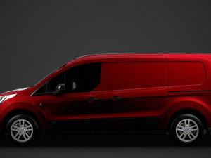 transit connect lwb 2020 3D मॉडल