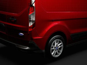 transit connect lwb 2020 3D Model