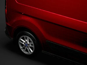 transit connect lwb 2020 3D Model