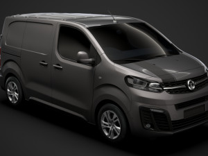 vauxhall vivaro l1 uk spec 2020 3D Модель