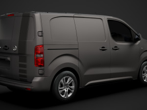 vauxhall vivaro l1 uk spec 2020 Modèle 3D