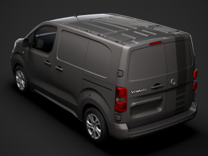 vauxhall vivaro l1 uk spec 2020 Modèle 3D