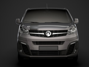 vauxhall vivaro l1 uk spec 2020 Modèle 3D